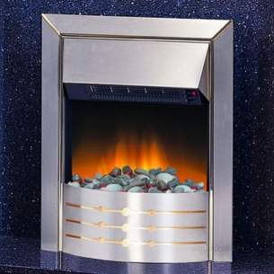 Effluent Tanks -  Dimplexlexlex Asp20 Stainless Steel Aspen Optiflame Electric Fire Inset