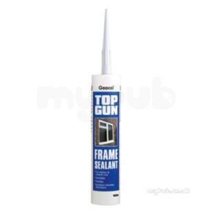 Adhesives and Sealants -  Dow Corning 2939754 Grey Top Gun Frame Seal 310 Ml Sold In Quantity 6