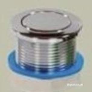 Ball Float Valves -  Fluidmaster 782 Chrome Pro Series Top Push Button For Pro72uk