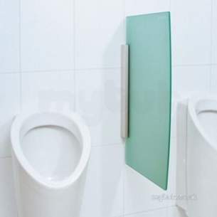 Geberit Commercial Sanitary Systems -  Geberit 115.214.gt.1 Glass Urinal Division With Rectangular Shape