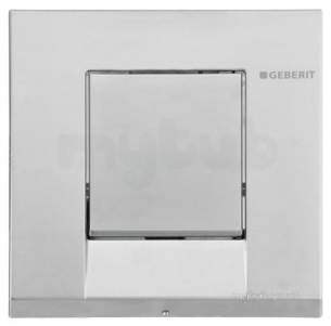 Geberit Commercial Sanitary Systems -  Geberit 116.012.46.1 Matt Chrome Bolero Urinal Flush Control With Hytouch Actuator