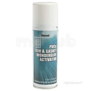 Adhesives and Sealants -  Geocel 5002153 Na Wonderglue Activator 200 Ml Sold In Quantity Of 12