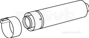 Glow Worm Domestic Gas Boilers -  Glow-worm A2036900 Na Telescopic Flue Extension