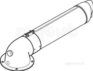Glow Worm Domestic Gas Boilers -  Glow-worm A2043400 Na Horizontal Top Flue Kit