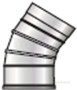 Grant Uk Oil Boilers -  External High Level Vertical Flue 45¡ Elbow Up To 26 Kw