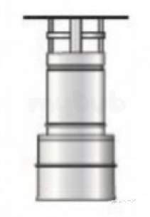 Grant Uk Oil Boilers -  Grant Boilers Gtv90 Grey Green System External High Level Vertical Terminal Up To 26 Kw