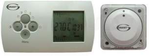 Grant Uk Oil Boilers -  Green Vortex Wireless 7-day Two Channel Programmable Room Thermostat Kit Option