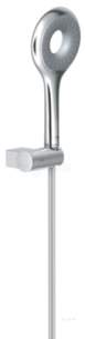 Hansgrohe Brassware -  Chrome Rainshower Icon Ecojoy Hand Shower 1 Spray 1750mm Hose Wall Holder