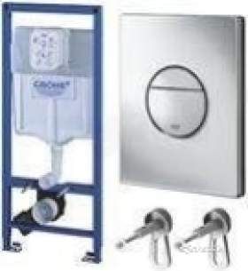 Grohe Commercial Products -  Rapid Sl 1.2m Nova Flush Plate Plus Bracket 38860000