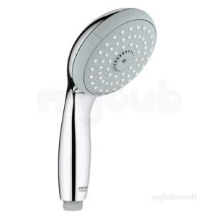 Grohe Shower Valves -  Grohe 28261001 Chrome Tempesta Hand Shower Iii With Three Modes