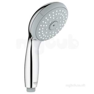 Grohe Shower Valves -  Grohe 28578001 Chrome Tempesta Hand Shower Iv With Four Modes
