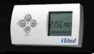 Ideal Domestic Gas Boilers -  Ideal 203709 White Radio 7 Day Programmable Thermostat