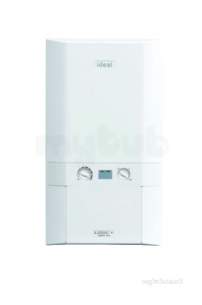 Ideal Logic He Combi Boilers -  Ideal 206326 White Logic 33 Kw Heat Output Combi Boiler