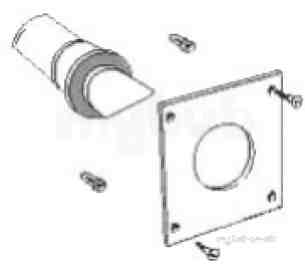 Ideal Domestic Gas Boilers -  Ideal 155988 Na Logic Flue Finishing Kit