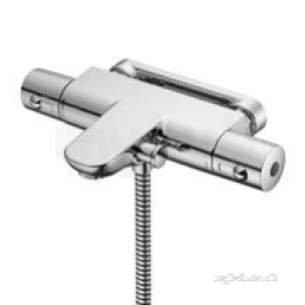 Ideal Standard Showers -  Ideal Standard A5636aa Chrome Alto Two Tap Hole Bath Shower Mixer With And S3 Kit