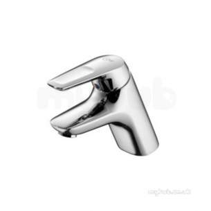 Ideal Standard Brassware -  Ideal Standard A5649aa Chrome Ceramix Blue Single Handle Monobloc Basin Tap Without Waste