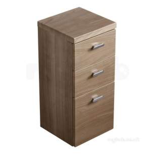 Ideal Standard Concept Furniture -  Ideal Standard E6492so American Oak Concept Vanity Unit 300x300mm 3 Drawers