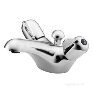 Armitage Shanks Domestic Brassware -  Armitage Shanks B9854aa Chrome Elements Washbasin Mixer Ceramic Disc