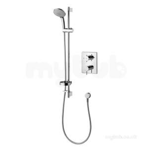 Ideal Standard Showers -  Ideal Standard A5788aa Chrome Tt Oposta Built-in Thermostatic Shower Kit