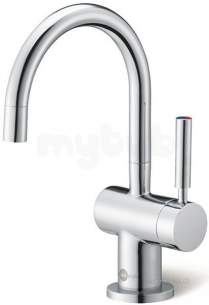 In Sink Erator Waste Disposal Products -  Insinkerator 44319 Chrome H3300c Indulge Single Handle Hot Water Tap Tap Only