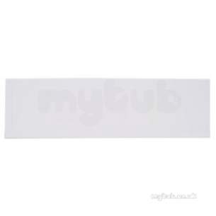 Jacuzzi Acrylic Baths and Panels -  Jacuzzi Pro Jbsjac846 White Streamline 750mm Jplus End Bath Panel