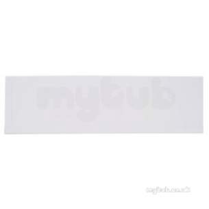 Jacuzzi Pro Jbsjac840 White Streamline 1700mm Jplus Front Bath Panel