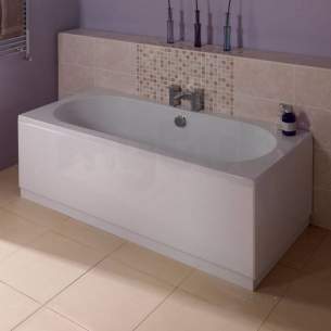 Jacuzzi Acrylic Baths And Panels -  Jacuzzi Pro Wbsprohil700 White Hiline Front Bath Panel 1700x510mm
