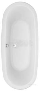 Jacuzzi Acrylic Baths And Panels -  Jacuzzi Pro Wbsprotrt200 White Latham Roll Top Free Standing Bath