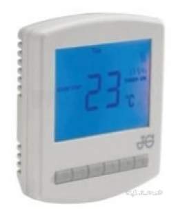 John Guest Underfloor Heating Components -  John Guest Jgwprt White Wireless Thermostat For Underfloor Heating