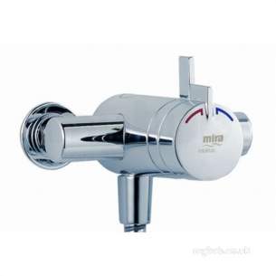 Mira Value and Mini Mixer Ranges -  Mira 1.1663.010 Chrome Miniduo E Thermostatic Shower Valve