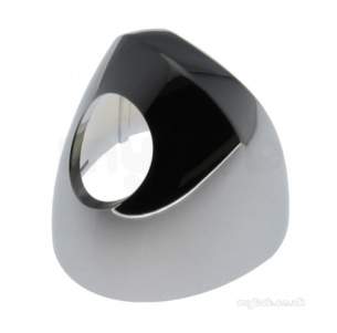Mira Commercial and Domestic Spares -  Mira 413.57 Chrome Select Right Angle Connector Shroud In Chrome