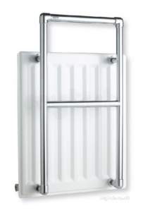 Myson Towel Warmers -  Myson Mtr4c Chrome Mersey Multi Functional Towel Warmer