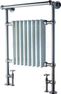 Myson Towel Warmers -  Myson Vr2c Chrome Dee Towel Warmer