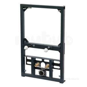 Francis Pegler Wall Frames -  Pegler Yorkshire 4p9004 Black Perfecta 850mm Concealed Bathroom Bidet Frame