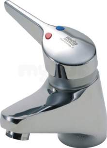 Rada Commercial Products -  Rada 1.1555.061 Chrome Thermotap Single Handle Deck Mount