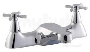 Roca Brassware -  Roca 020015c00 Chrome Danube-n Deck Mount Bath Filler