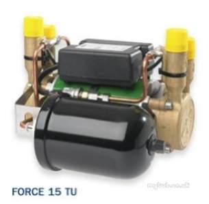 Salamander Shower Pumps -  Salamander Force15tu Na Force Shower Pump Brass End Universal
