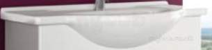Bathroom Furniture -  Salgar 9019 White Polo Wash Basin 65x850mm