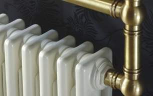 The Radiator Company Towel Warmers and Decorative Rads -  Ancona 972x600mm Heated Towel Rail Spec Finish