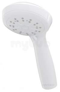Triton Non Electric Products -  Triton Tshe7rcwht White 7000 Showerhead Five Function