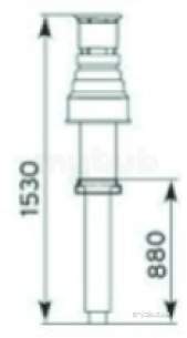Vaillant Domestic Gas Boilers -  Vaillant 303200 Ecomax/vertical Air/flue Duct 125mm