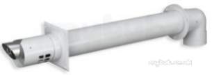 Vaillant Domestic Gas Boilers -  Vaillant 303209 Ecomax Standard Horizontal Flue Kit 125mm