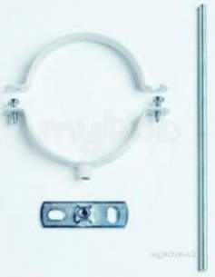 Vaillant Domestic Gas Boilers -  Vaillant 303935 White Eco Adjustable Flue Clip Pack Of 3
