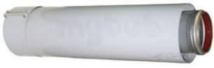 Vaillant Domestic Gas Boilers -  Vaillant 303603 Na Flue Extension 1 M 125mm