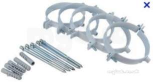 Vaillant Boiler Spares -  Vaillant 303821 Na Flue Support Clips Pack Of 5