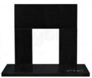 Valor Electric Fires -  Valor 05070s2 Black Solo Pro 48 Hearth Granite