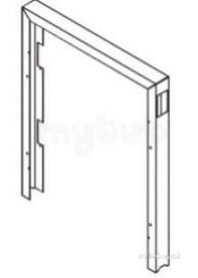 Valor Dimension Bbu Fire Fronts -  Valor 5135632 Na Back Boiler Unit Spacer Kit Nano Lyrica Classica Innova