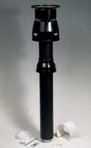 Vokera Domestic Gas Boilers -  Vokera 29450122 Na 1 M Vertical Flue Terminal