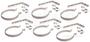 Worcester Domestic Gas Boilers -  7716191173 White Supplementary Bracket For Flues 60/100mm