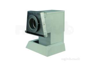 Worcester Oil Boilers -  7716190008 White Low-level Balanced Flue L/r Rear Elbow Kit